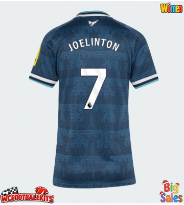 Newcastle United Joelinton #7 Replica Away Stadium Shirt for Women 2026-27 Short Sleeve